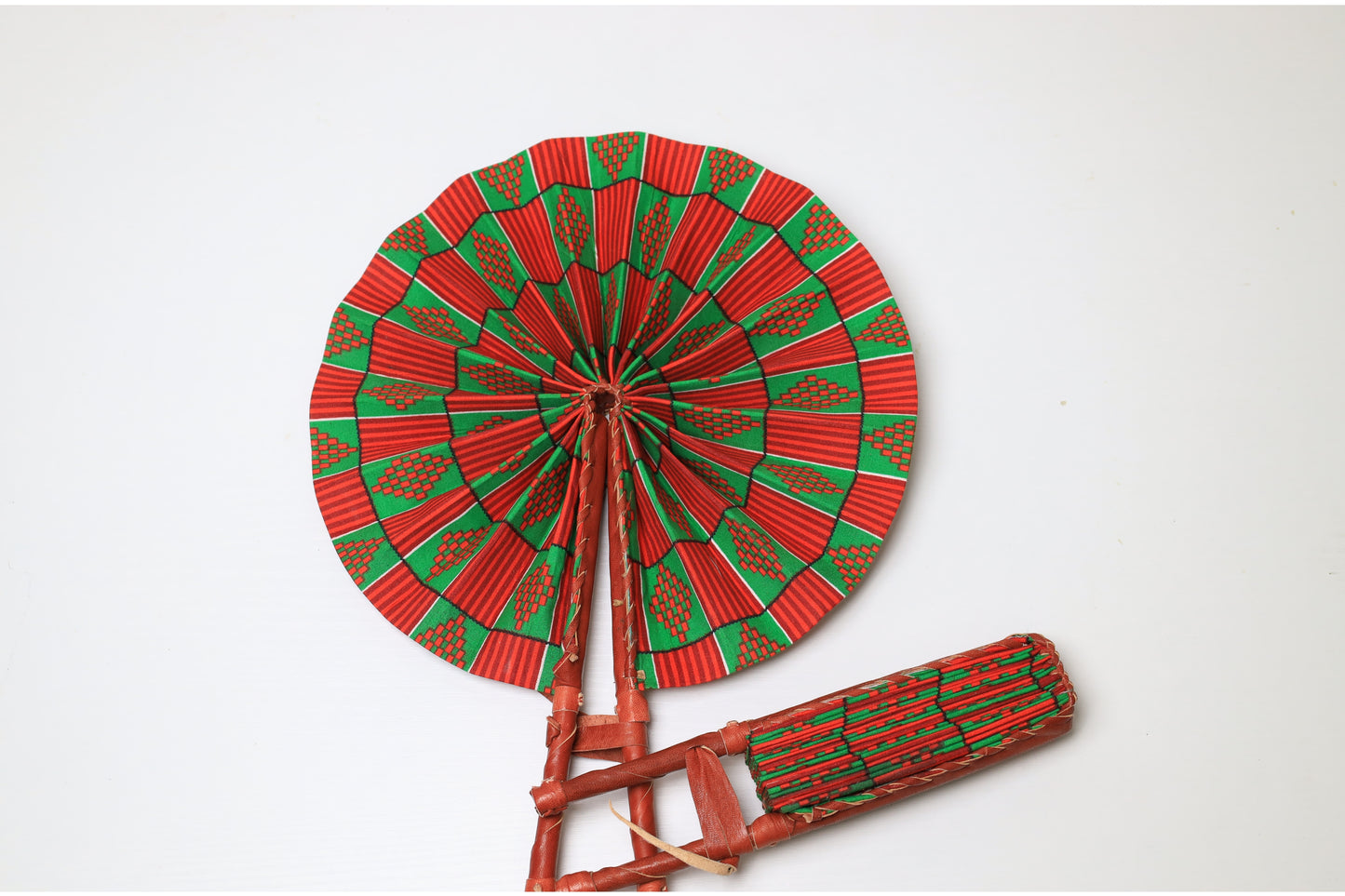 Nerisah Kente Handfan