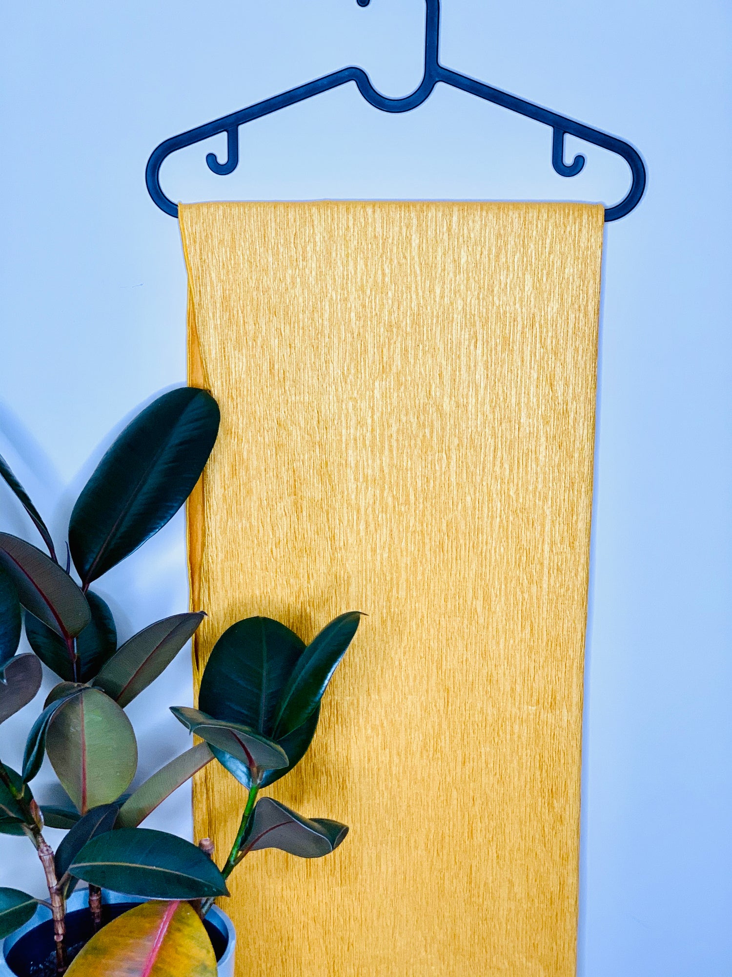 Stylish Gold  Plain Coloured Headwrap, Soft,Easy to Style