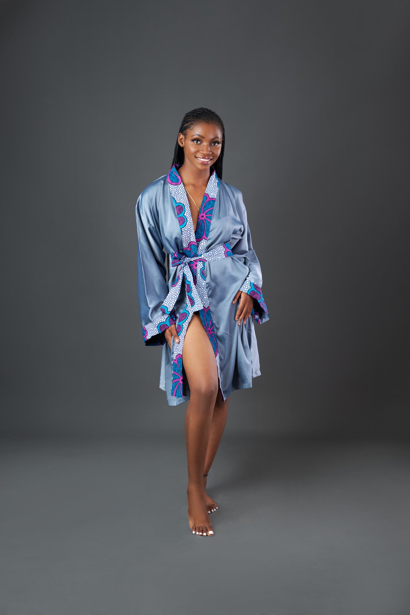 Ashline Silk Kimono Robe