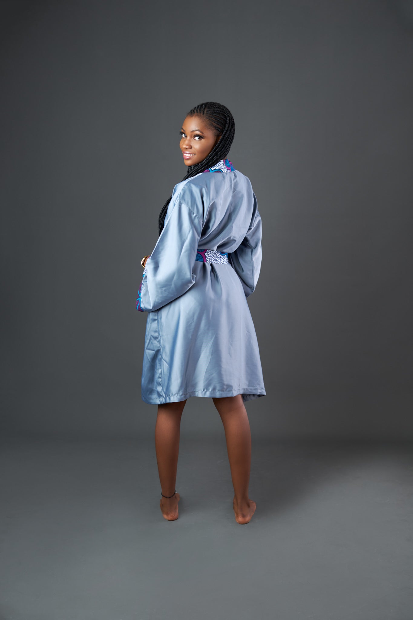 Ashline Silk Kimono Robe