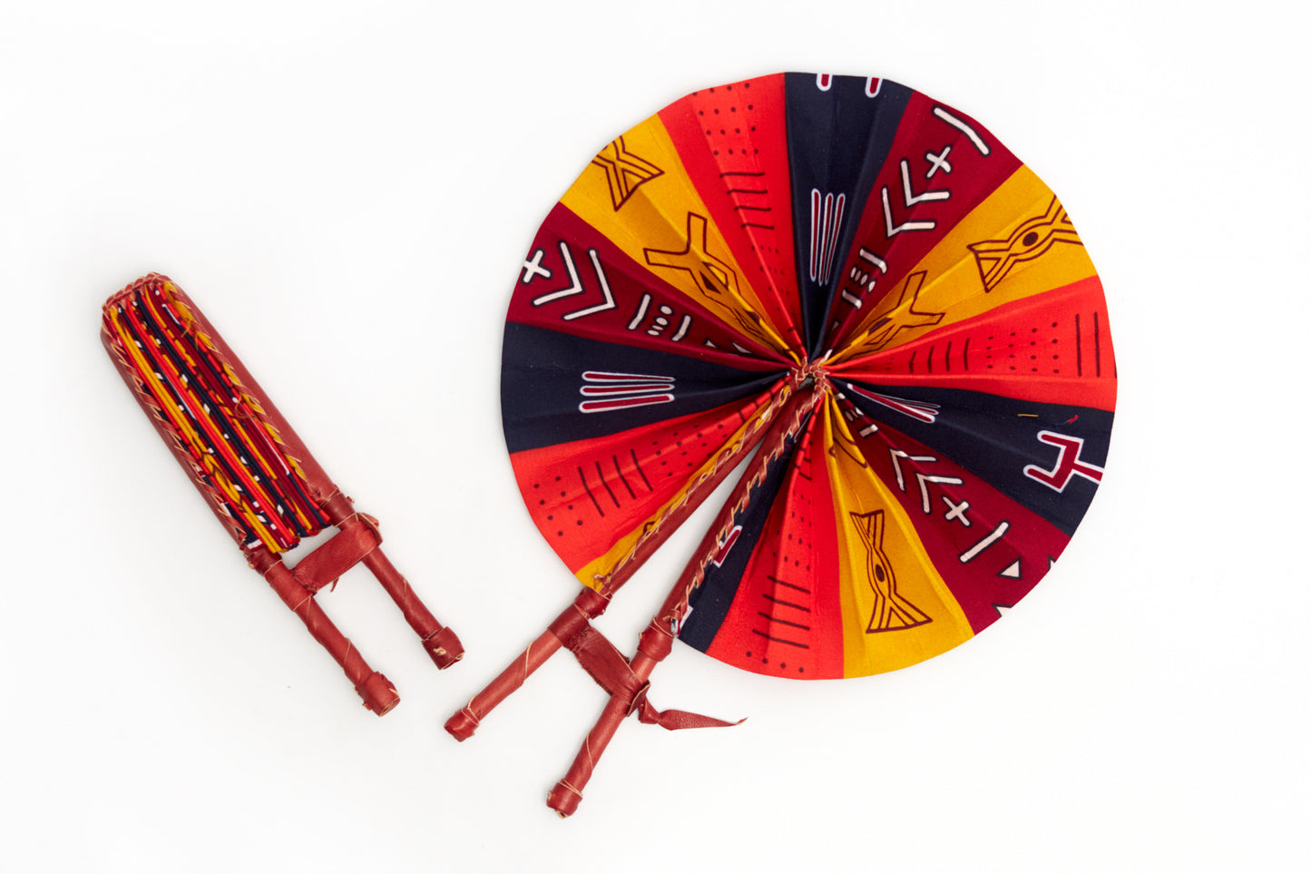 Lumusi Bogolan Handfan