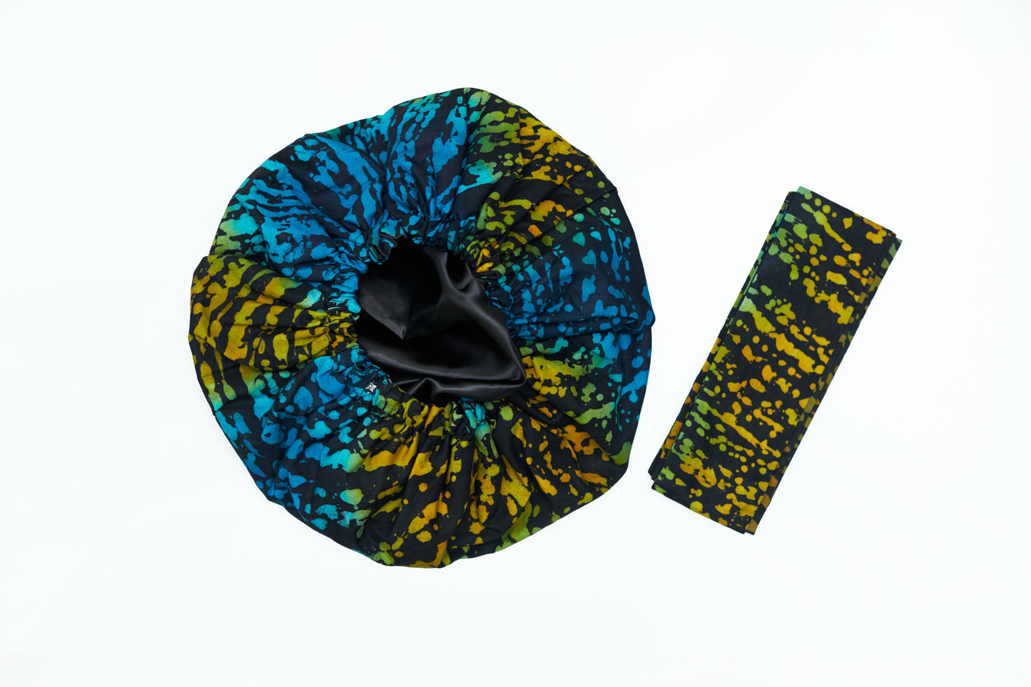 Kekeli Batik Bonnet With Band