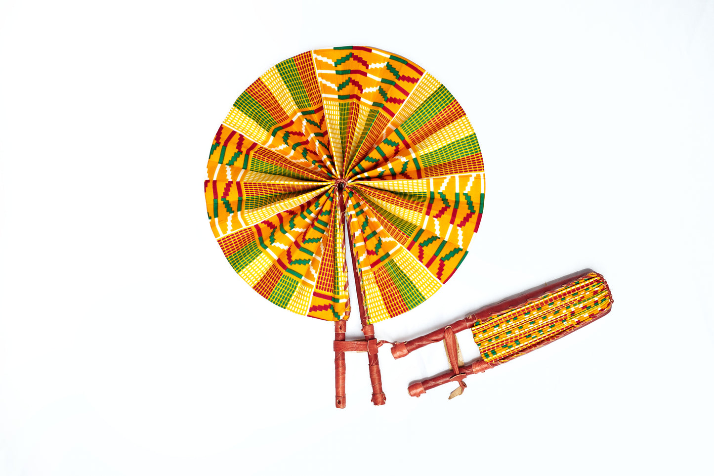 Ayokor Kente Handfan