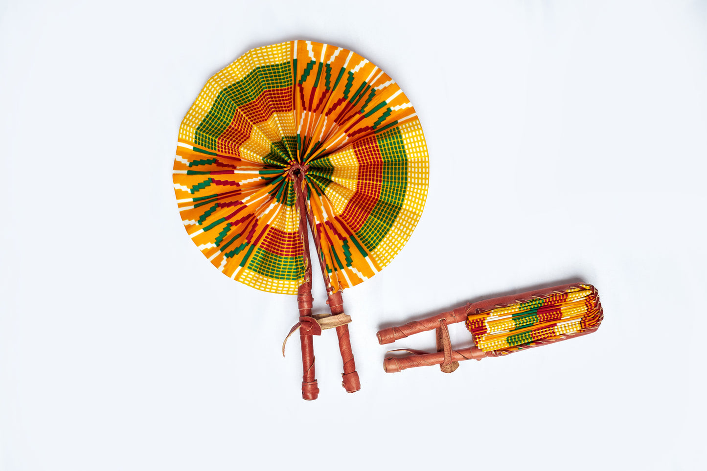 Ayokor Kente Handfan