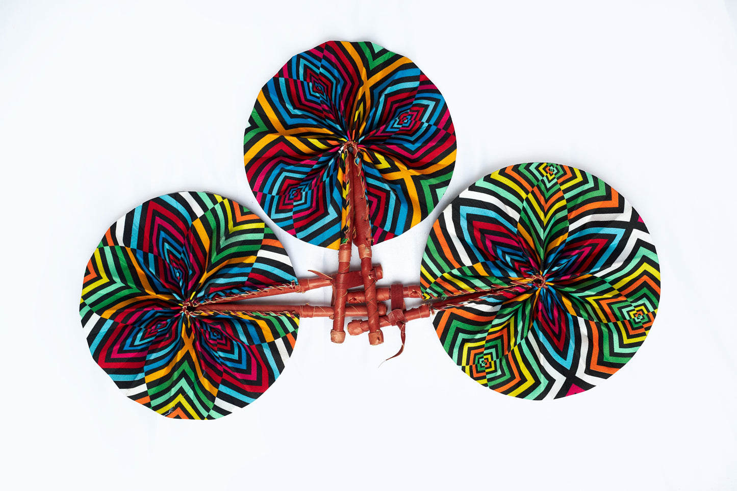 Akorfa Bogolan Handfan