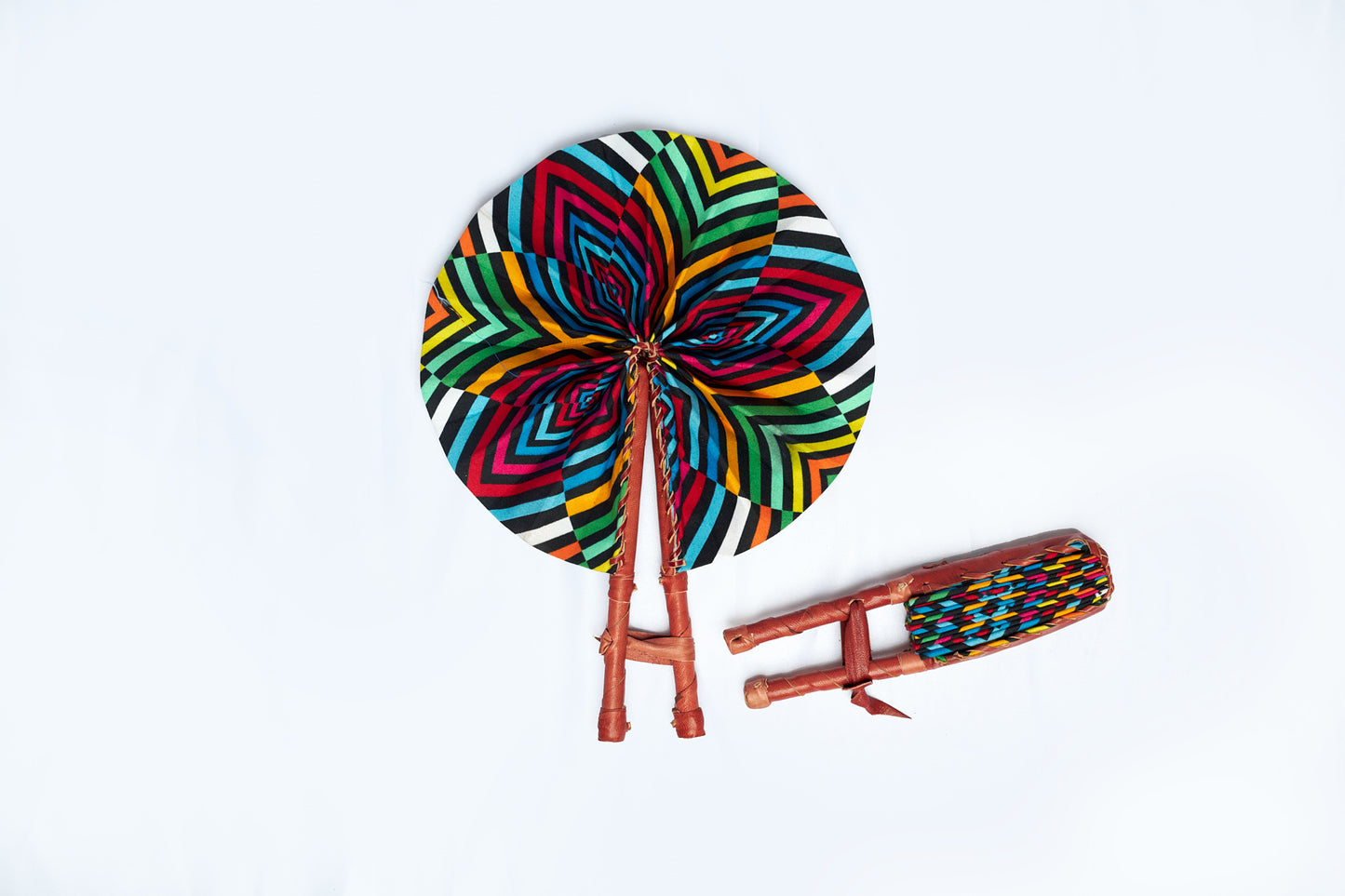 Akorfa Bogolan Handfan