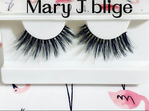 Faux Mink Fur Black Lashes(3d 25mm)