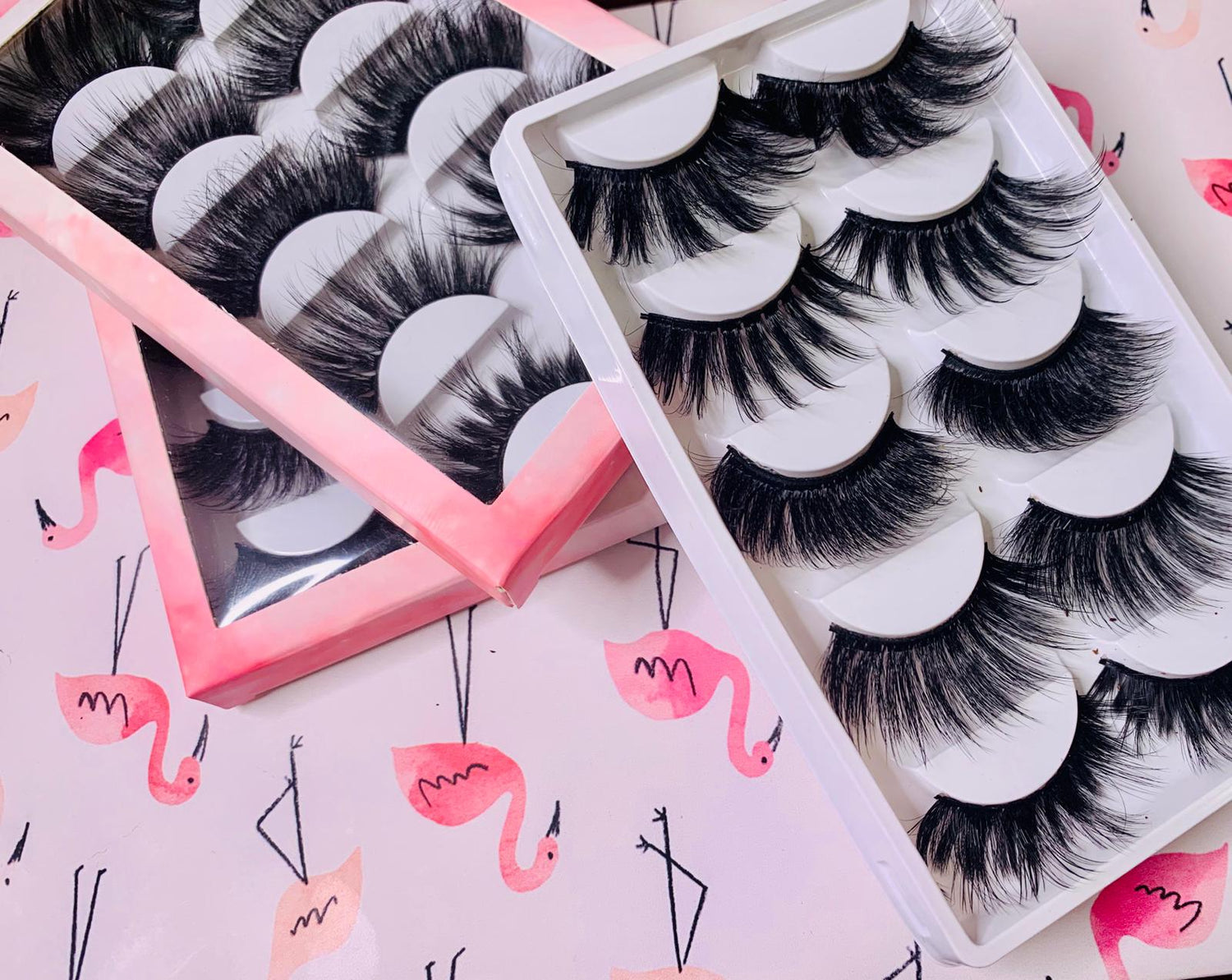 5 Pack Faux Mink 5D Lashes Multi Package(26mm)