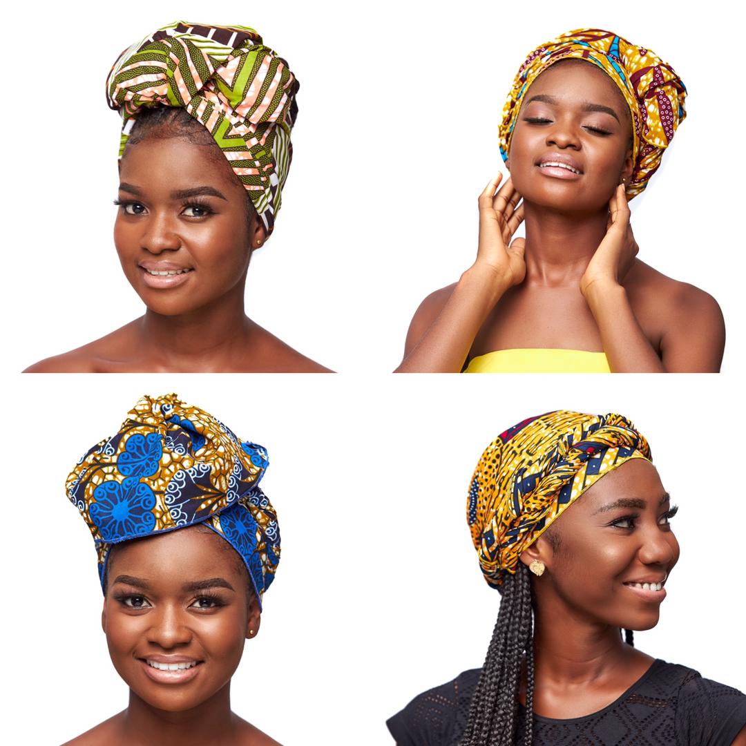 Wholesale  (Bulk) Ankara/Bogolan/Kente Headwrap, Medium"60*14" Inches.