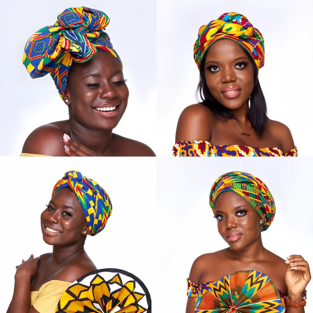 Wholesale  (Bulk) Ankara/Bogolan/Kente Headwrap, Medium"60*14" Inches.