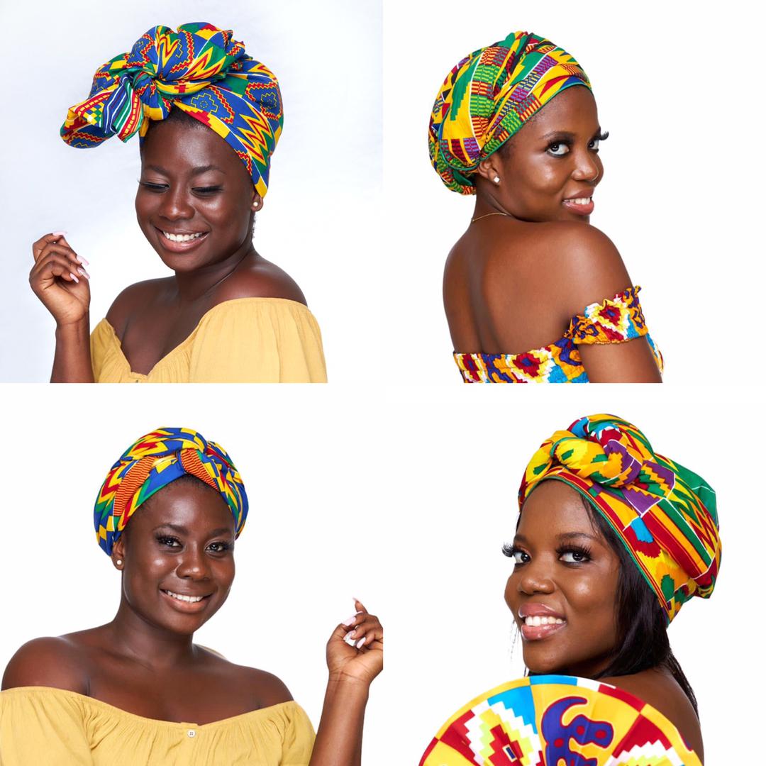 Wholesale  (Bulk) Ankara/Bogolan/Kente Headwrap, Medium"60*14" Inches.