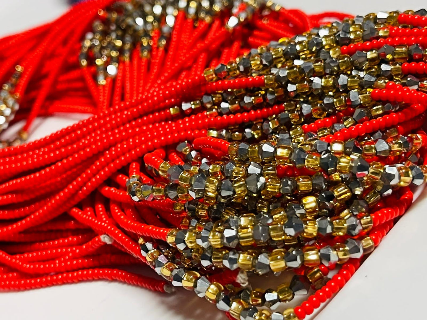 Summer 2022 Rare South African Waist Beads( Micro Beads)Tie-on