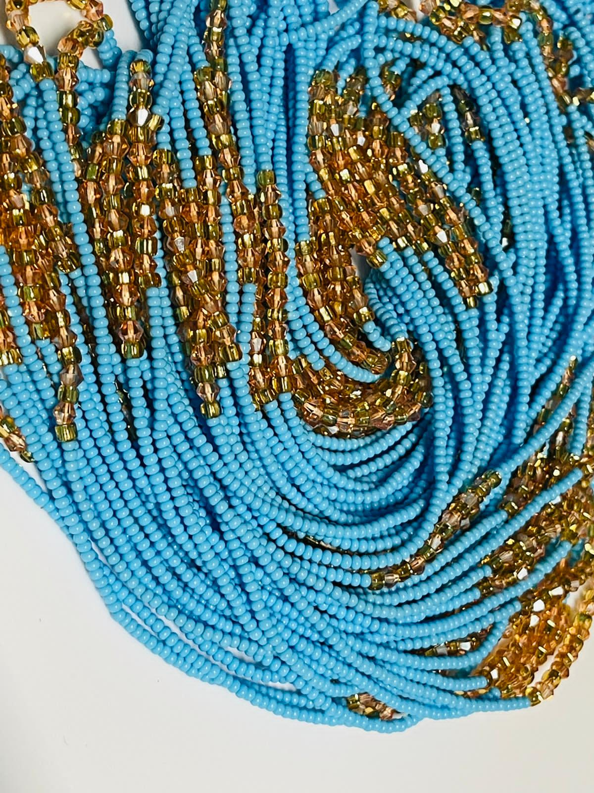 Summer 2022 Rare South African Waist Beads( Micro Beads)Tie-on