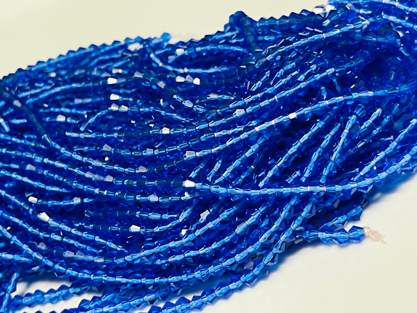 Shiny crystal Waist Beads (colored)- Tie on