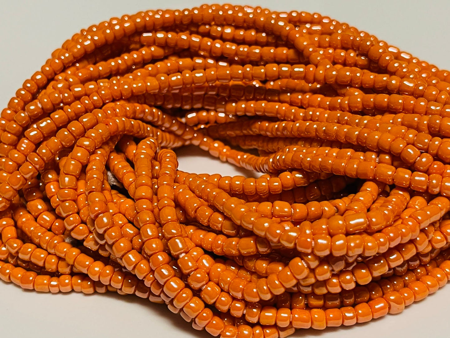 Solid colored waist beads( Tie on )