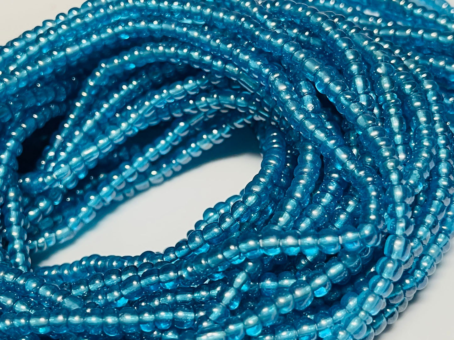 Solid colored waist beads( Tie on )