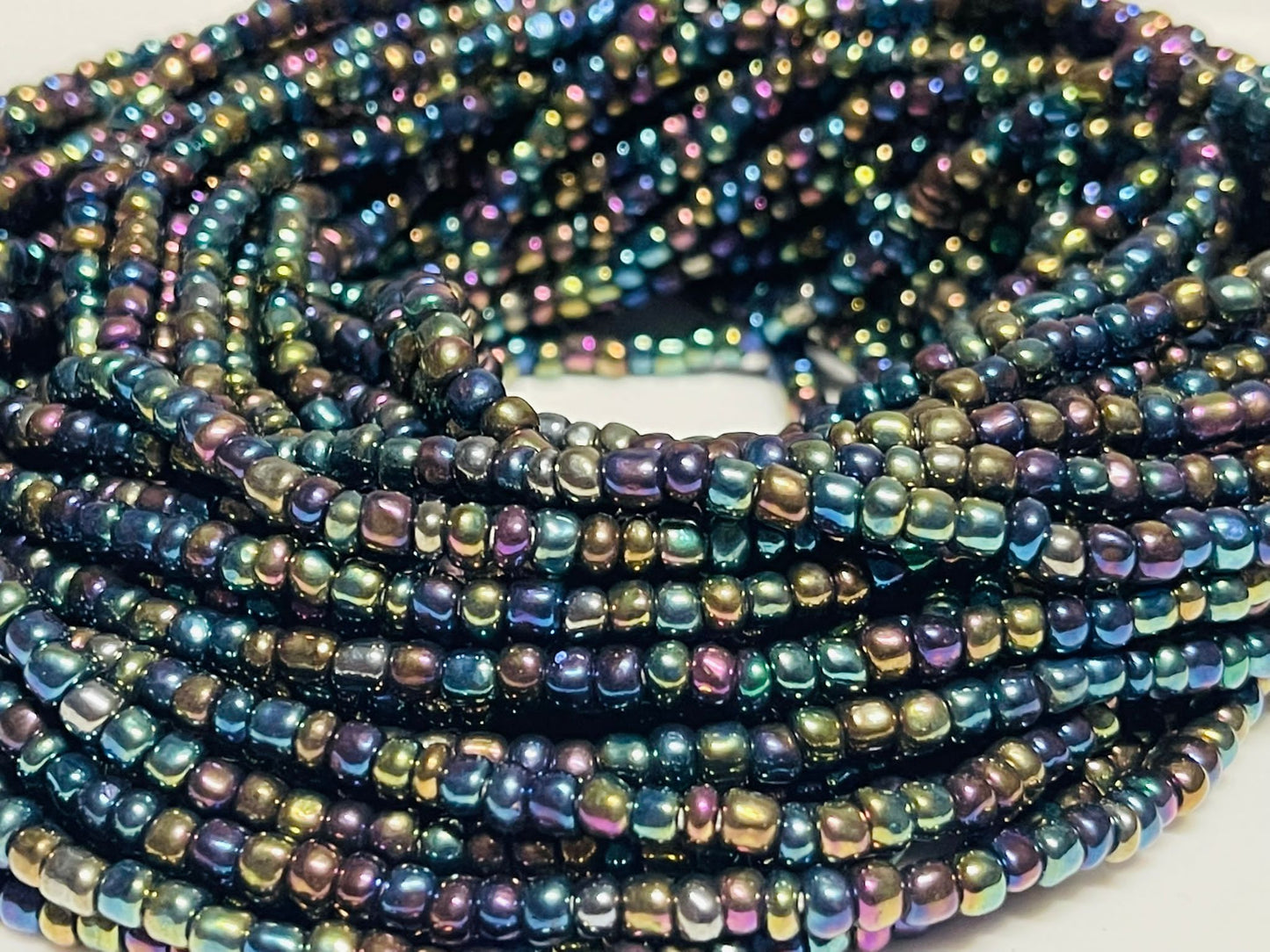 Two Toned Waist Beads(Tie on )