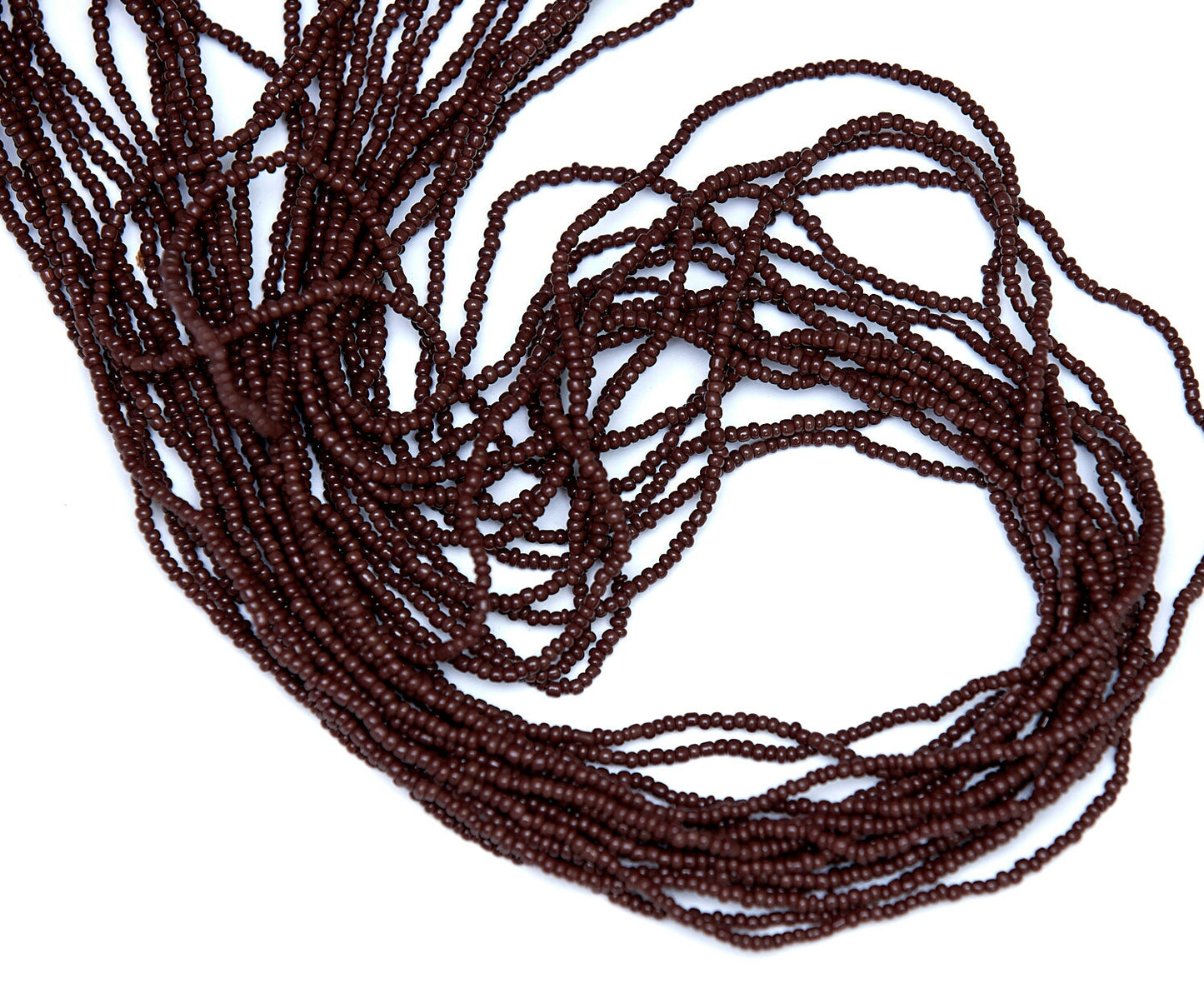 48 Inches Brown Tie On Waist Beads