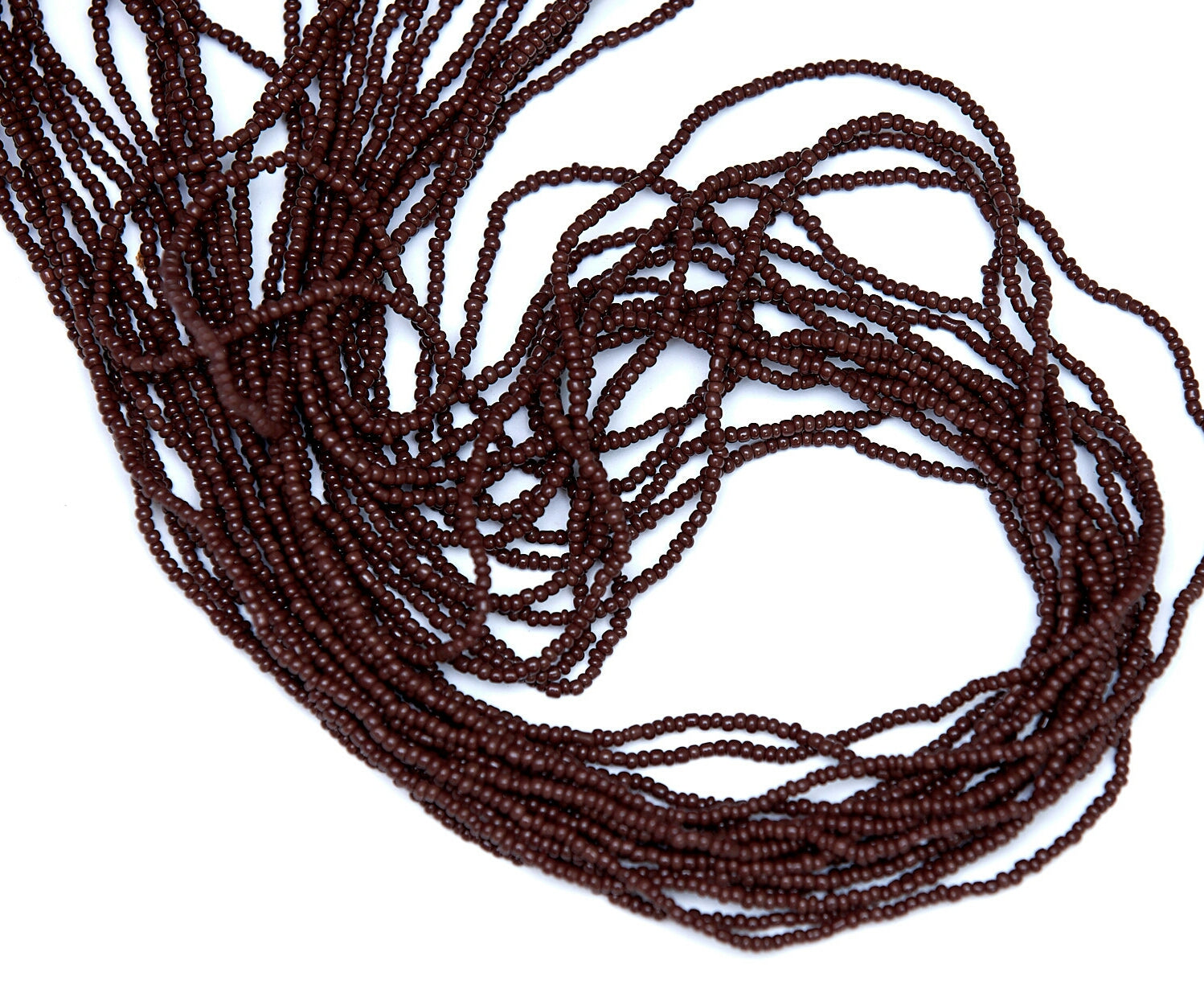 48 Inches Brown Tie On Waist Beads