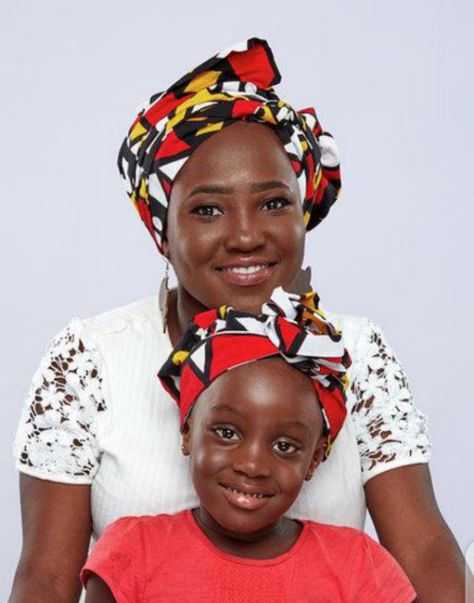 Mandela Kiddie/ Small Size Bonnets With Band(13 inches)