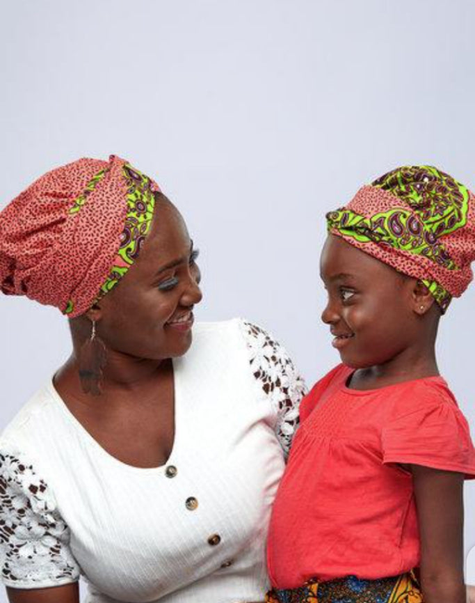 Dhakira Kiddie/ Small Size Bonnets With Band(13 inches)