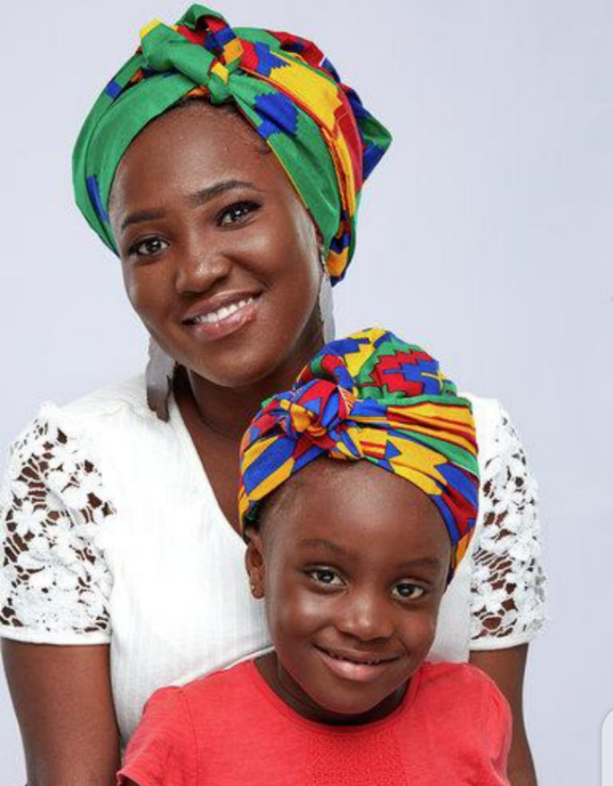 Tawiah Kiddie/ Small Size Bonnets With Band(13 inches)