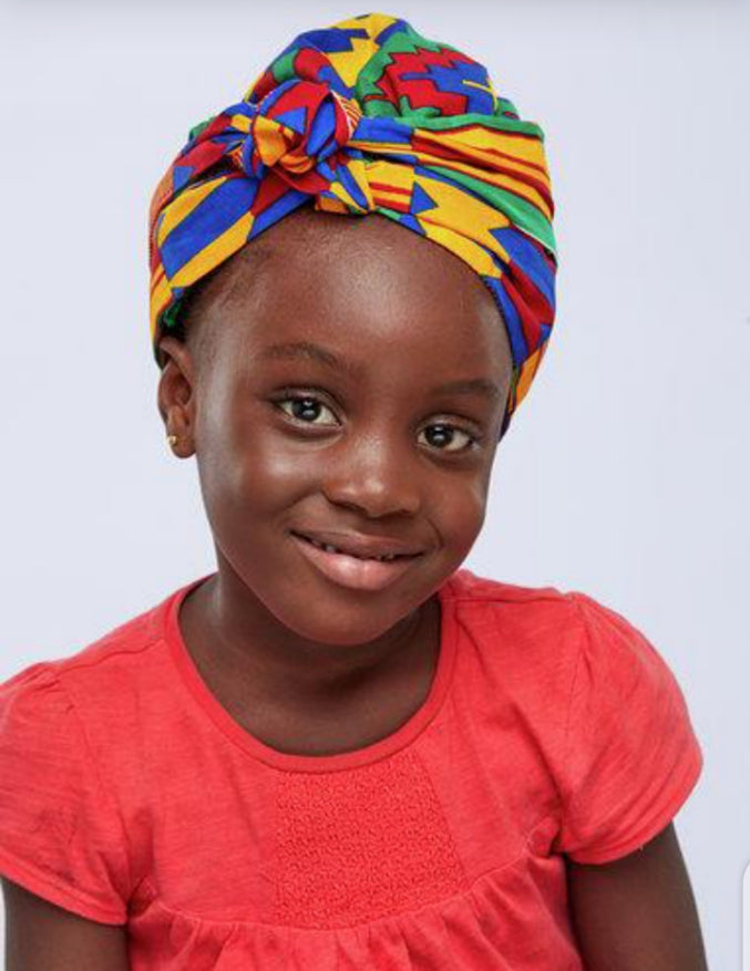 Tawiah Kiddie/ Small Size Bonnets With Band(13 inches)