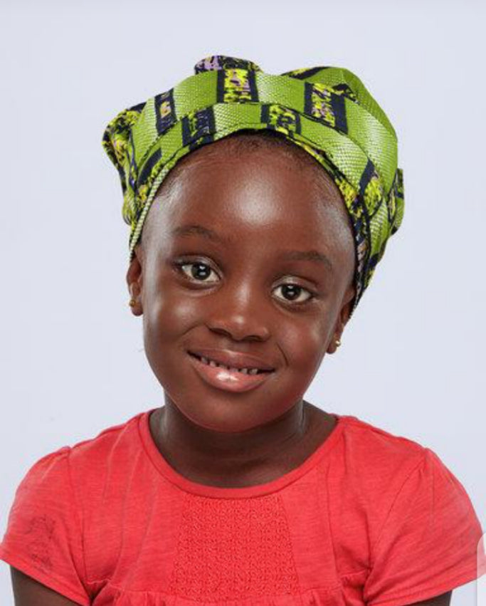 Enyonam Kiddie/ Small Size Bonnets With Band(13 inches)