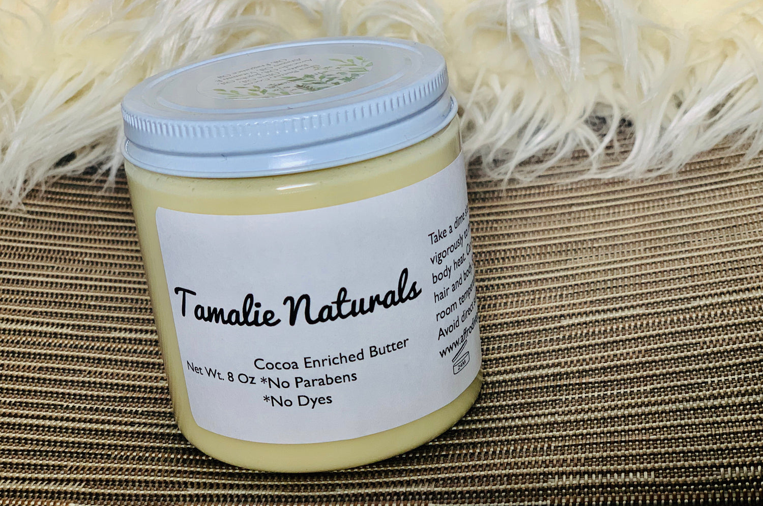 Cocoa Enriched Shea Butter (Chocolate) In A butter Jar