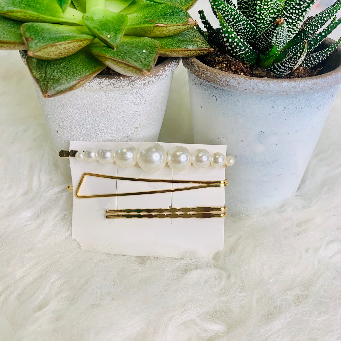 3 pack Shaped Hair clip