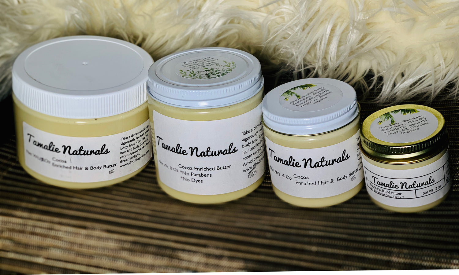 Cocoa Enriched Shea Butter (Chocolate) In A Butter Jar