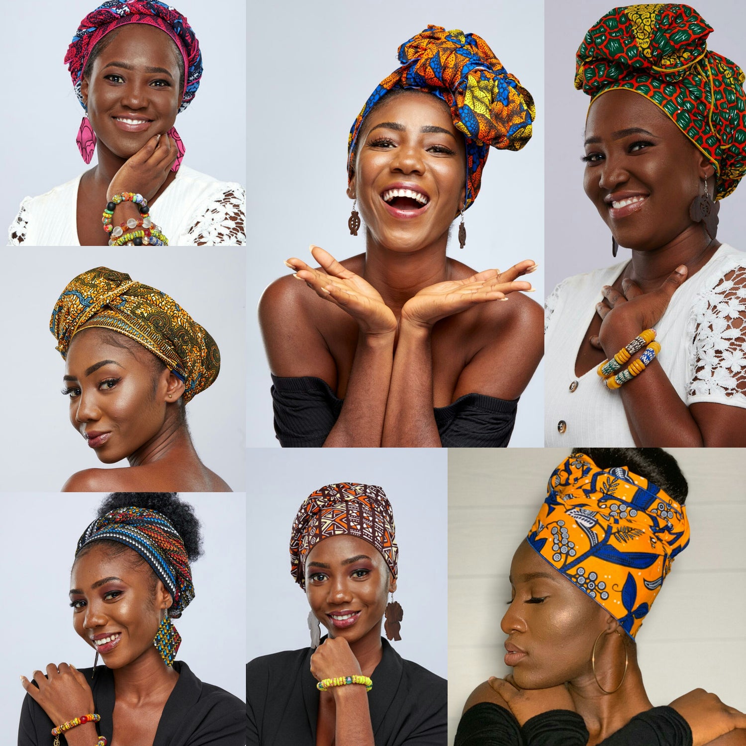 Simple/ Regular African headwraps