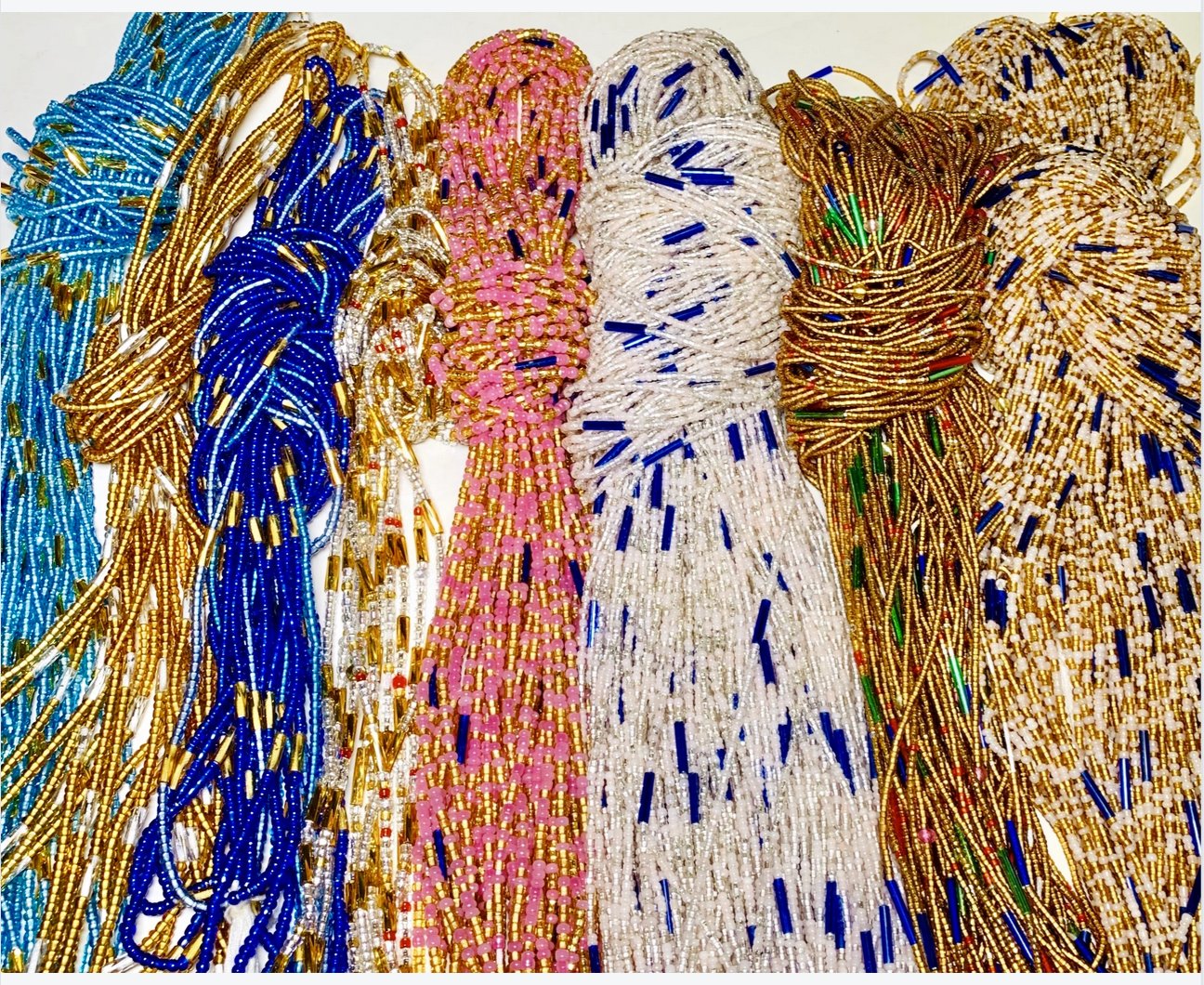Multicolored Waist Beads