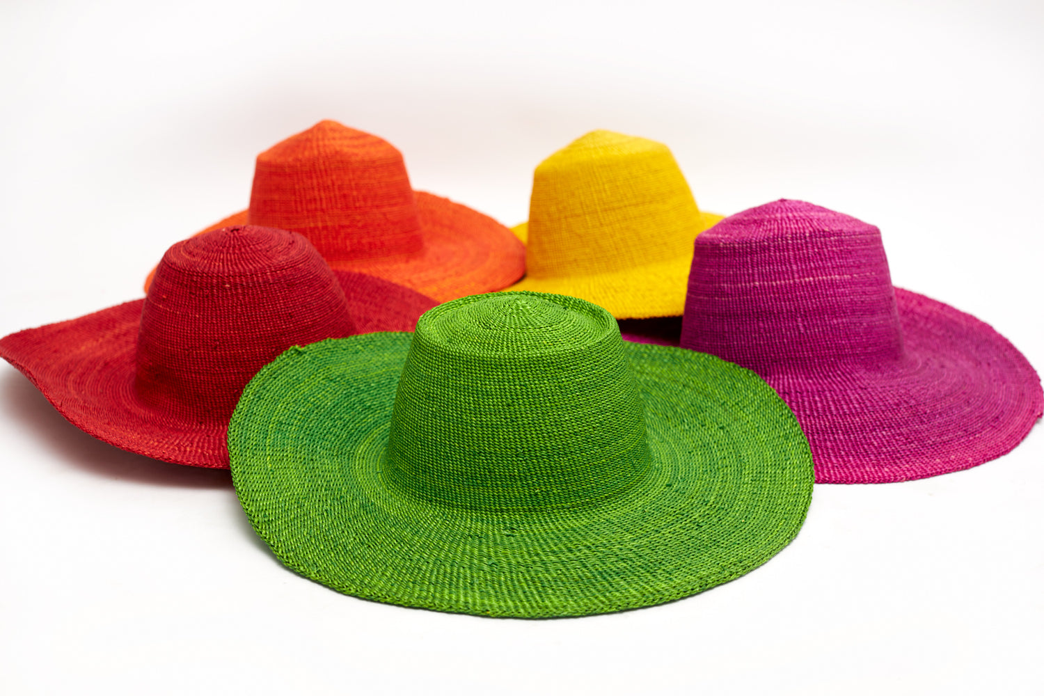 Summer 2022 Woven African Straw Hats