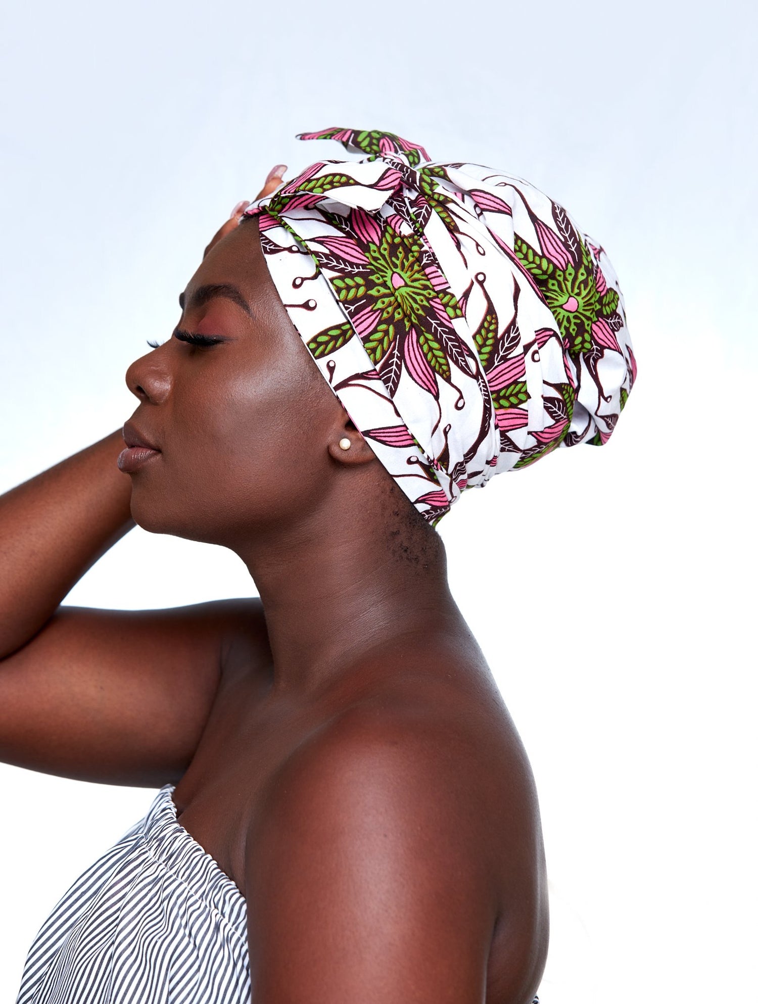 Silk Lined Bonnets with Band