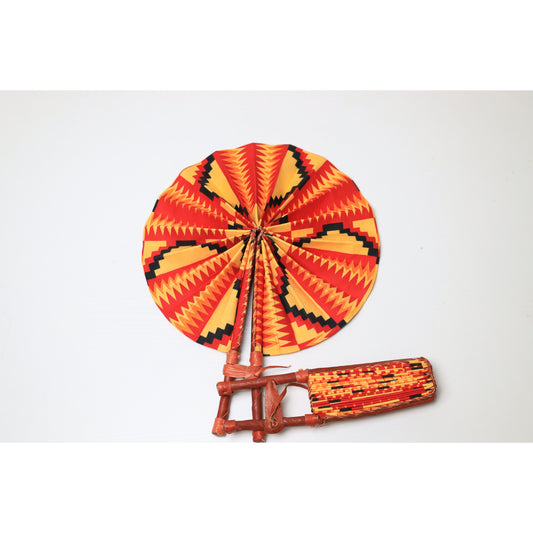 Attaa Kente Handfan