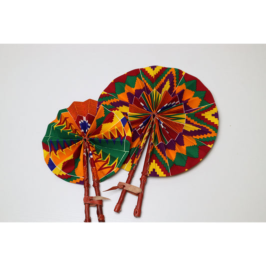 Ewurama Kente Handfan