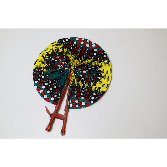Adirah Bogolan Handfan