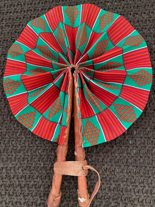 Nerisah Kente Handfan