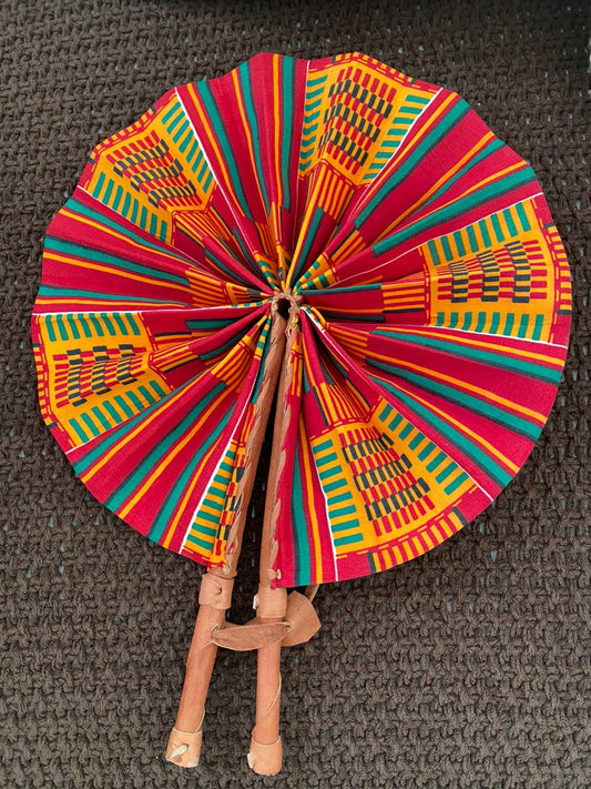 Agyemang Kente Handfan