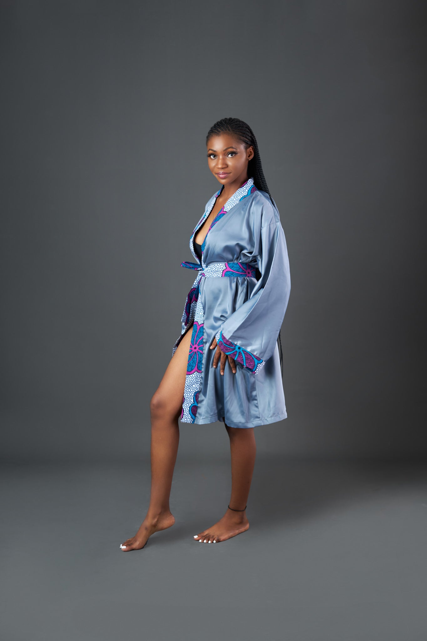 Ashline Silk Kimono Robe