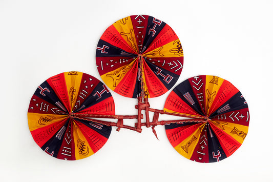 Lumusi Bogolan Handfan