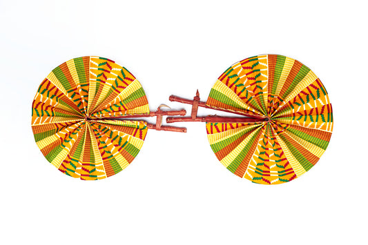 Ayokor Kente Handfan