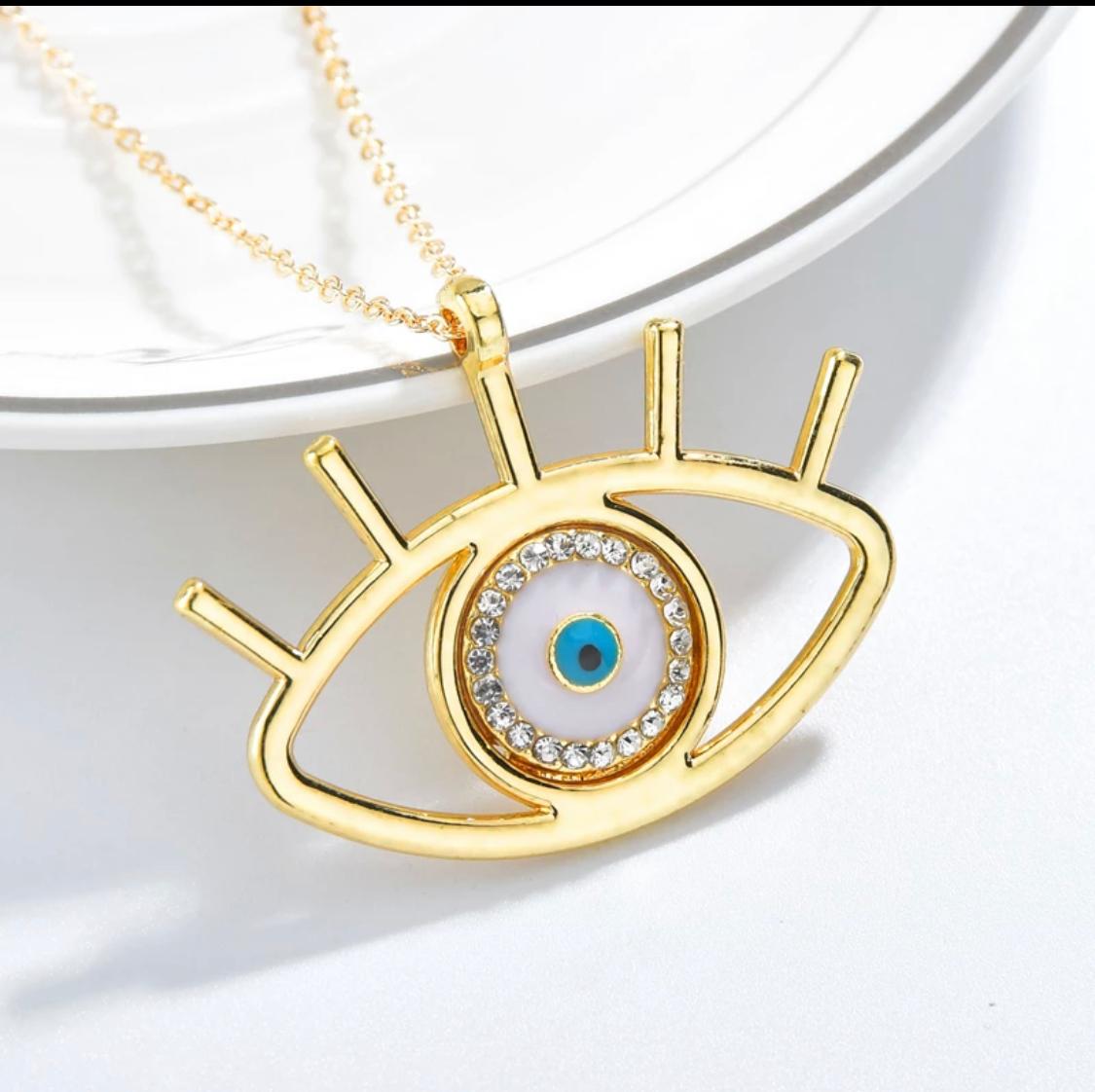 Turkish Evil Eye pendant Necklace