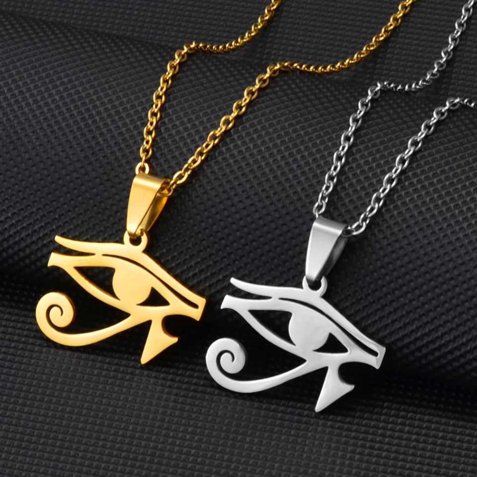 Ancient Egypt Symbol Eye Pendant Necklaces Charm Egyptian Jewelry Gifts