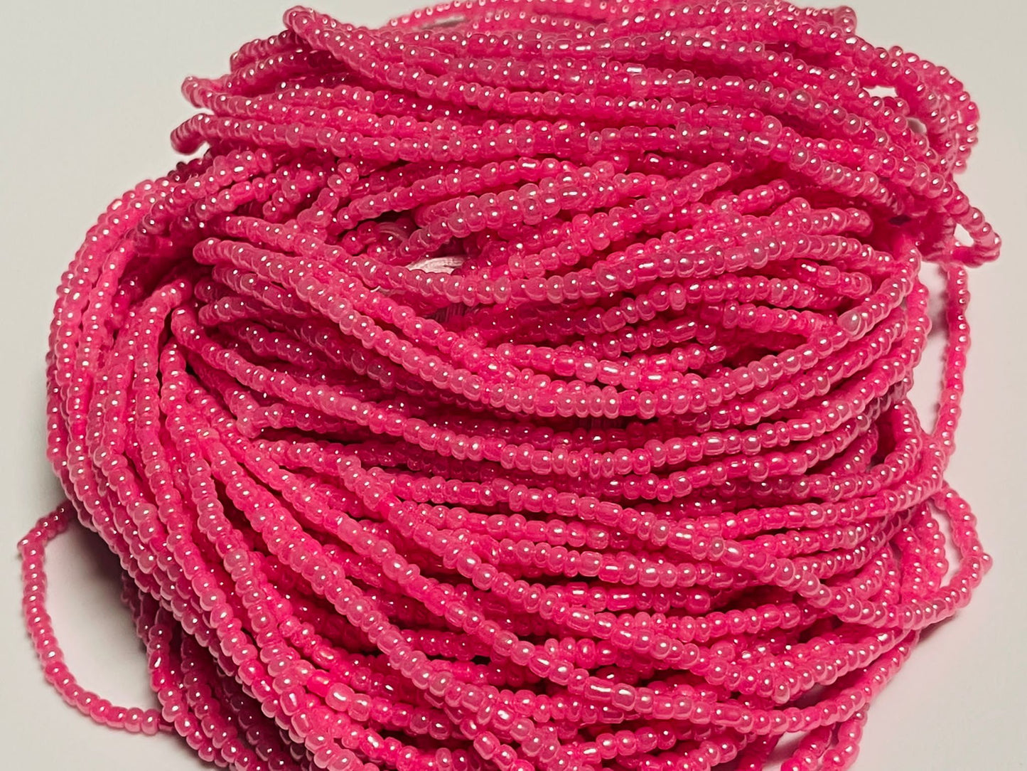Solid colored waist beads( Tie on )