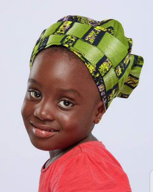 Enyonam Kiddie/ Small Size Bonnets With Band(13 inches)